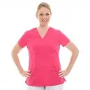 Tunique médicale col V rose DICKIES