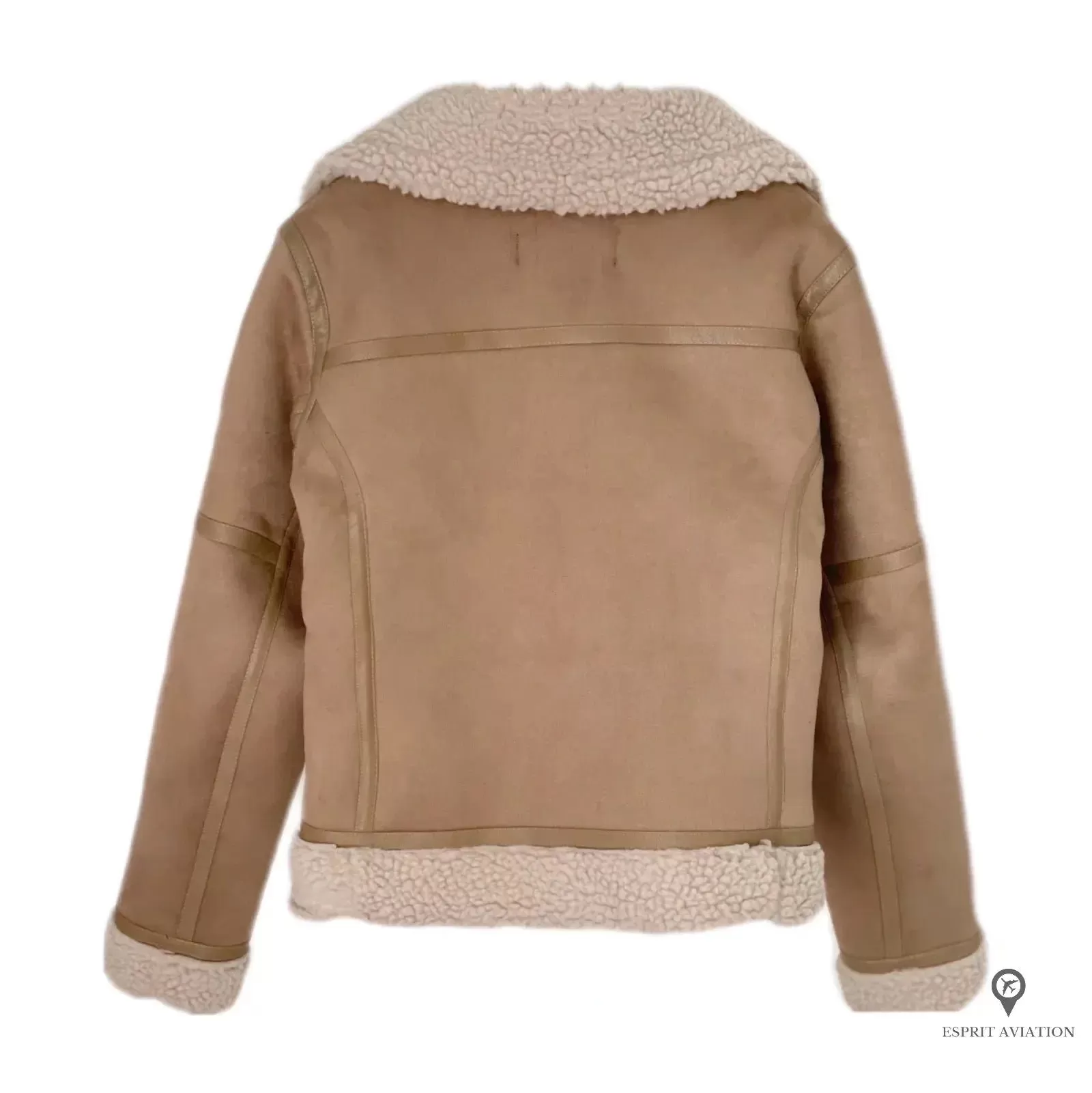 Veste Aviateur Femme Camel