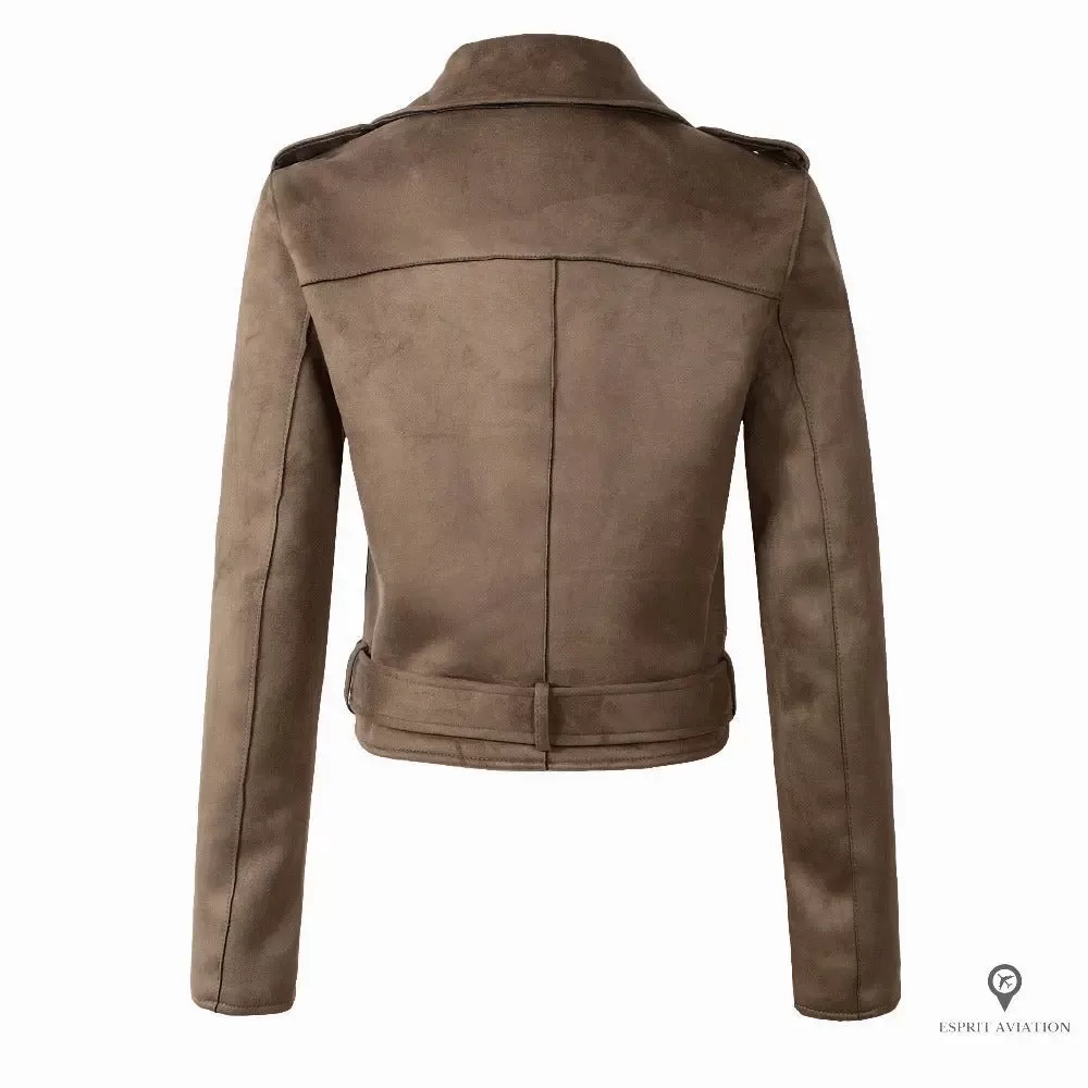 veste aviateur femme kaki