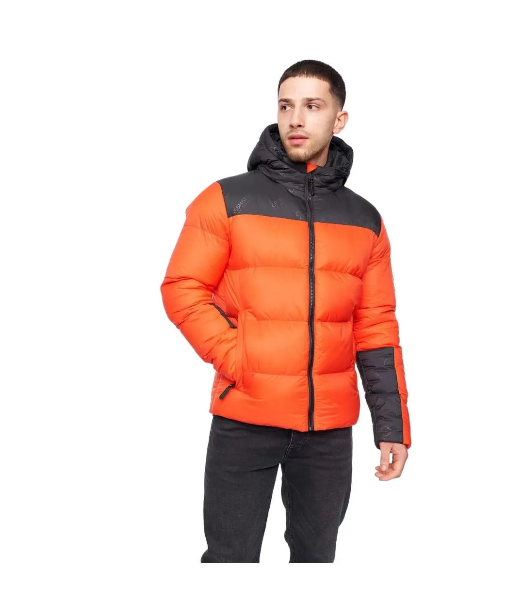 Veste chemerley homme orange Crosshatch