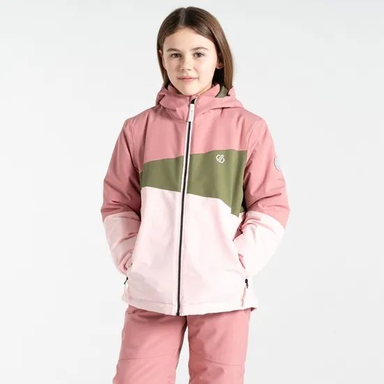 Veste de ski Enfant Steazy II | Rose Poudré Et Vert