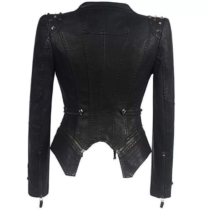 Veste en simili Gothique Femme