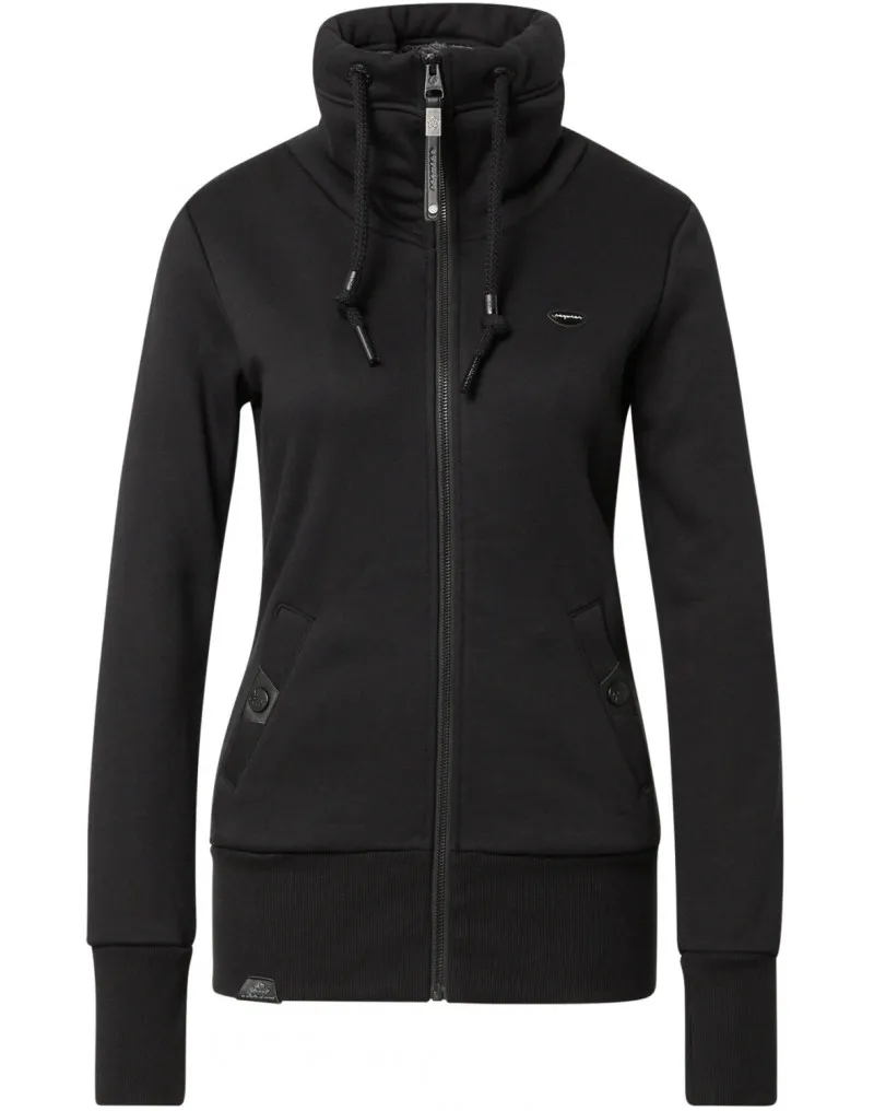 Veste Femme Zippée Végane Rylie ZIP Black RAGWEAR