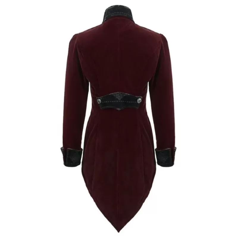 Veste Gothique Rouge Homme