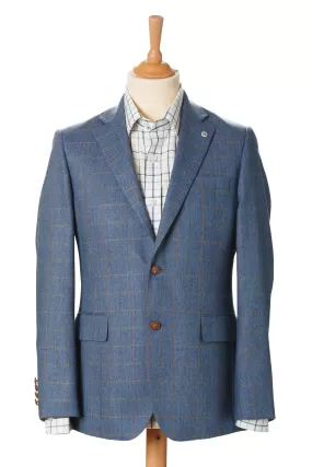 Veste Homme Été en Tweed Bleu