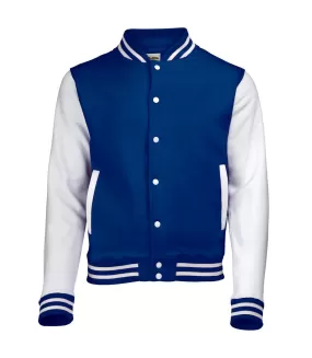 Veste hommes bleu roi/blanc Awdis