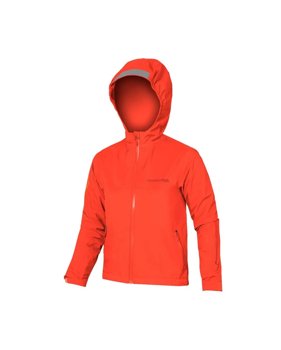 Veste imperméable Enfant MT500JR Orange