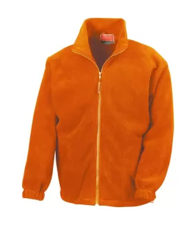 Veste polaire homme orange Result