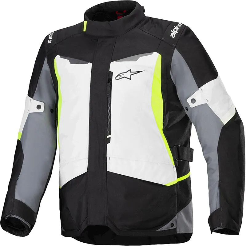 Veste ST-1 WATERPROOF ALPINESTARS noir/gris/jaune - MAXXESS.FR, Veste moto