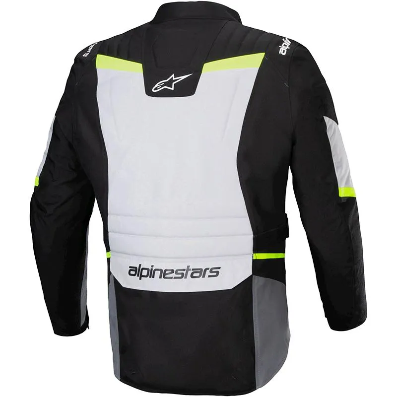 Veste ST-1 WATERPROOF ALPINESTARS noir/gris/jaune - MAXXESS.FR, Veste moto