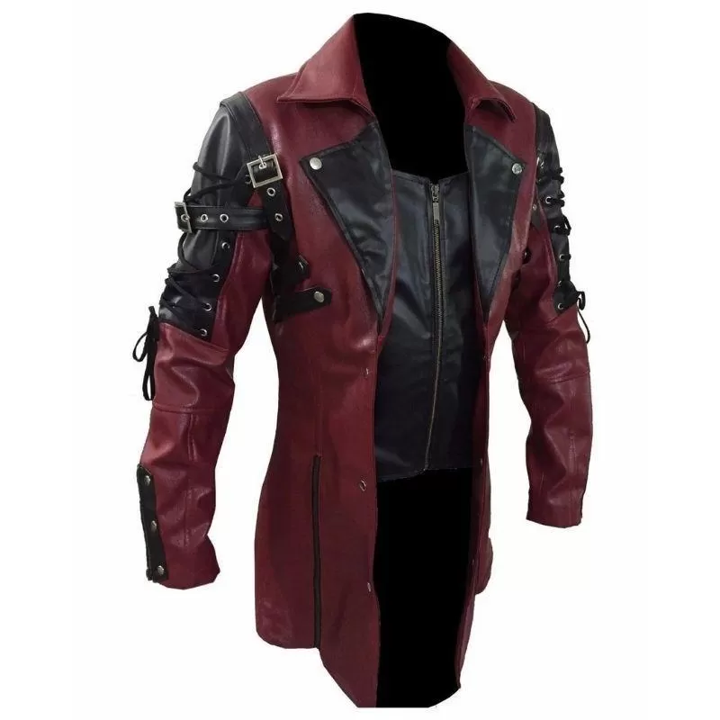 Veste Steampunk Gothique en PU