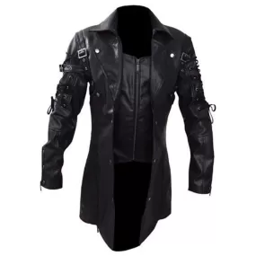 Veste Steampunk Gothique en PU