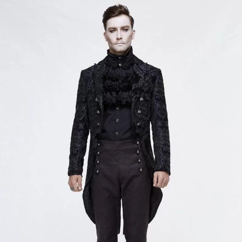 Veste Steampunk Gothique Noire