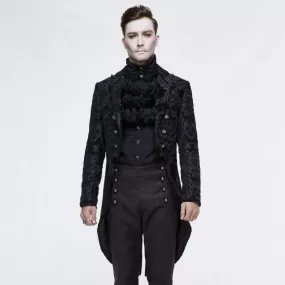 Veste Steampunk Gothique Noire