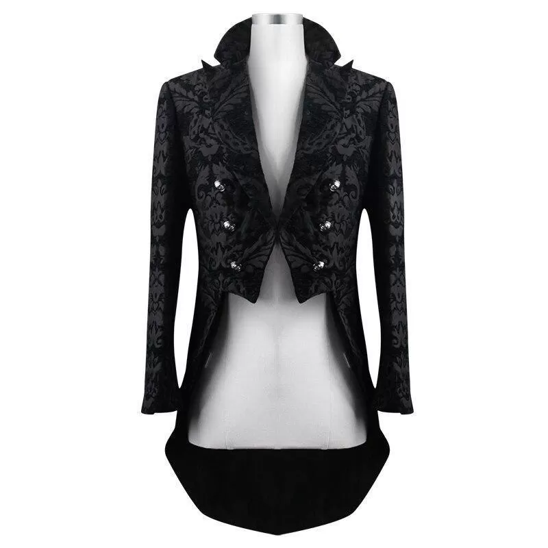 Veste Steampunk Gothique Noire