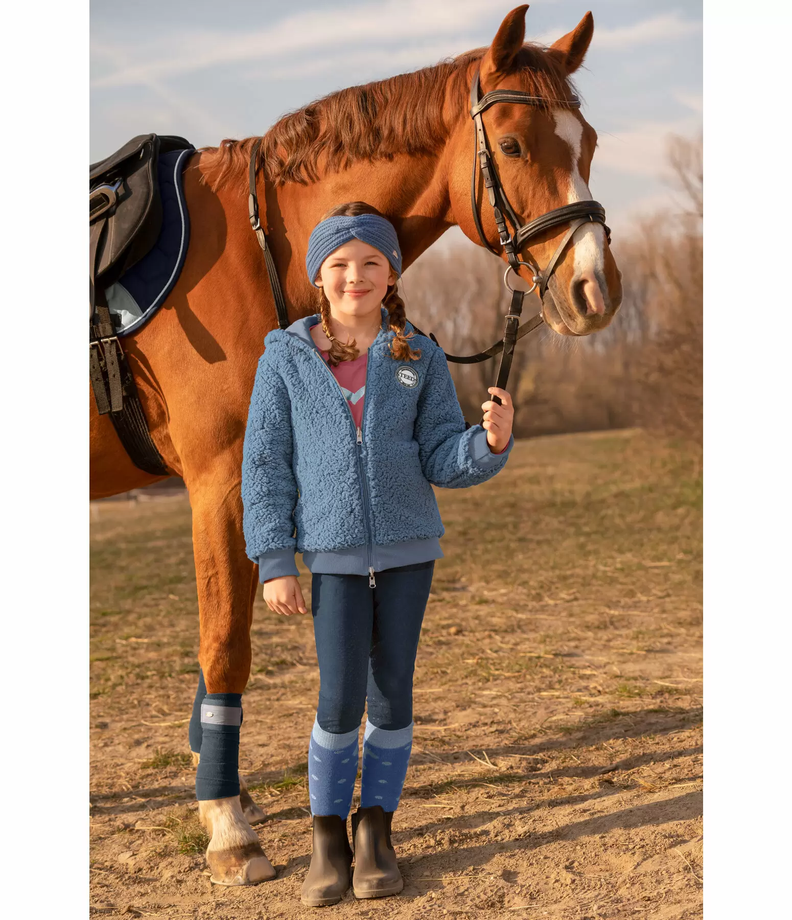 Veste sweat réversible enfant  Eva