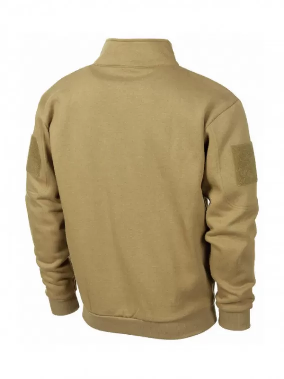 Veste sweat tactical coyote tan