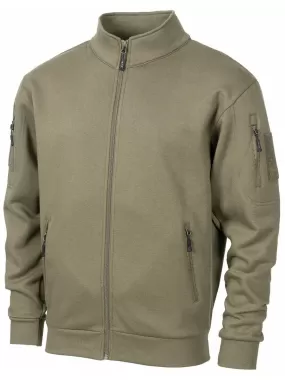 Veste sweat tactical kaki