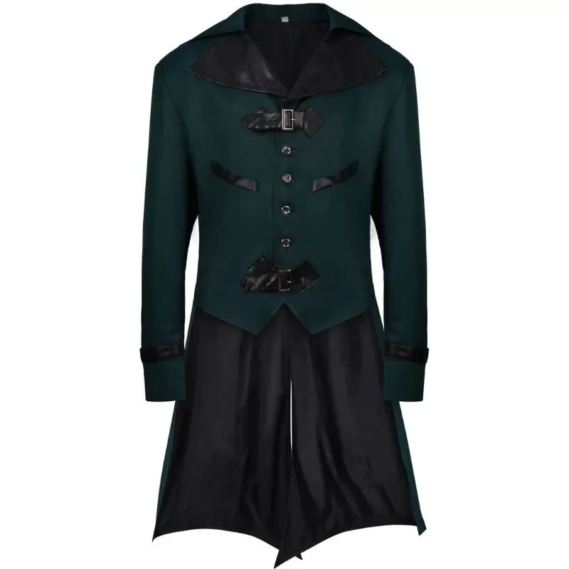 Veste Verte Steampunk