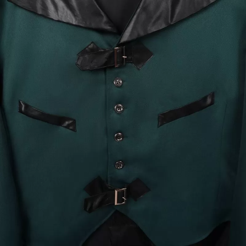 Veste Verte Steampunk