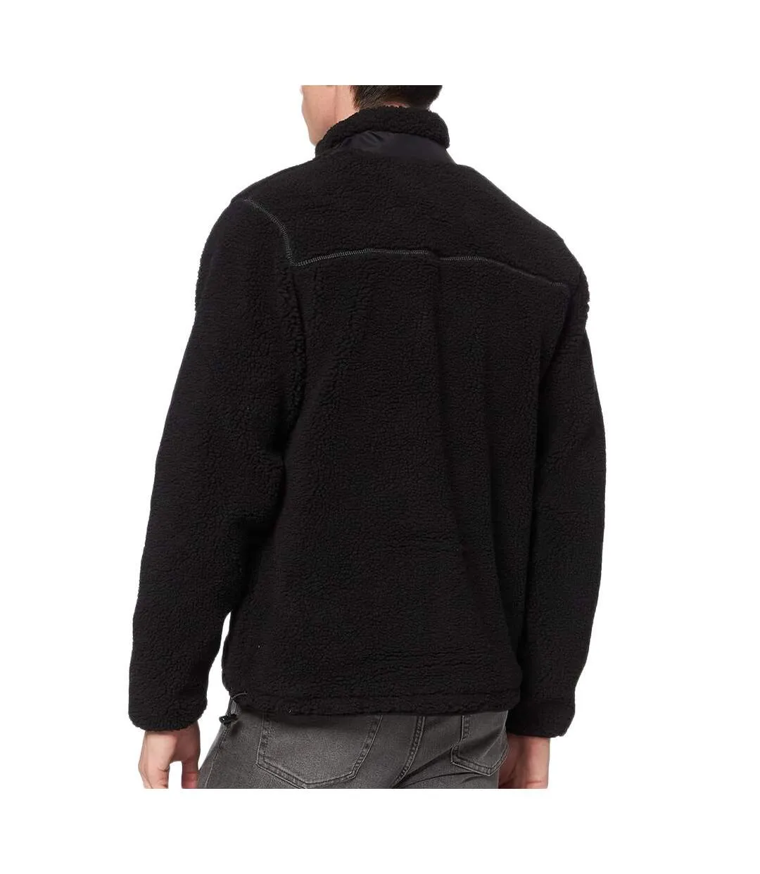 Veste Zippé Noir Homme Schott Sward